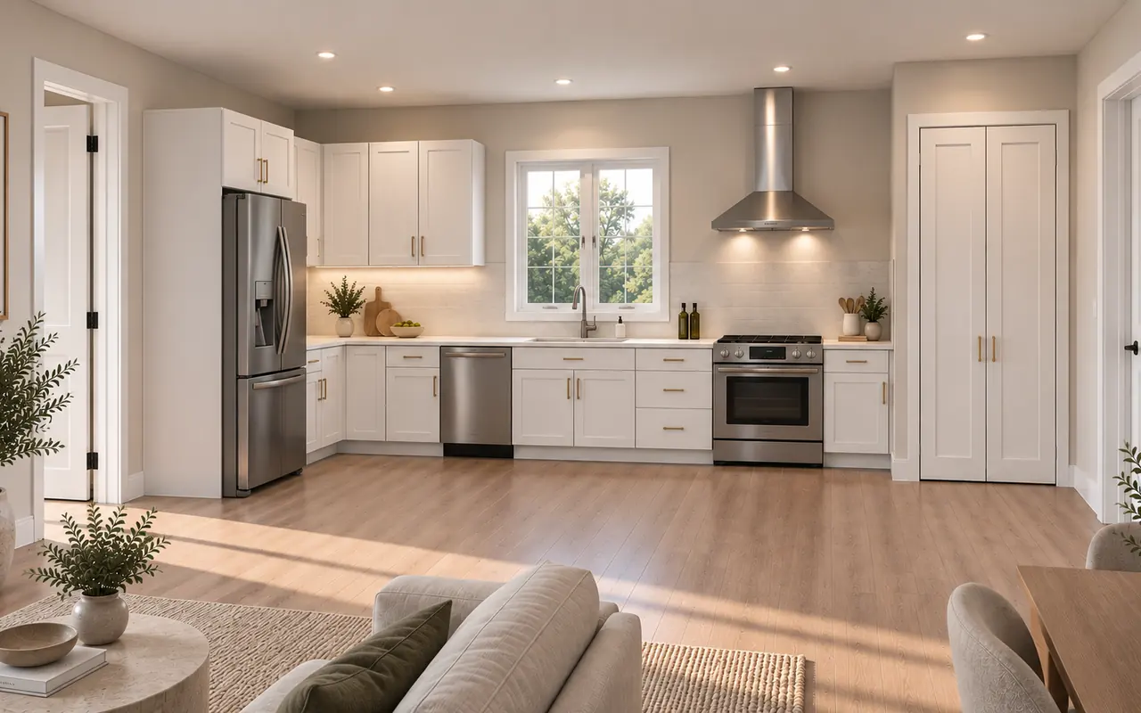 LSQ 900 kitchen rendering